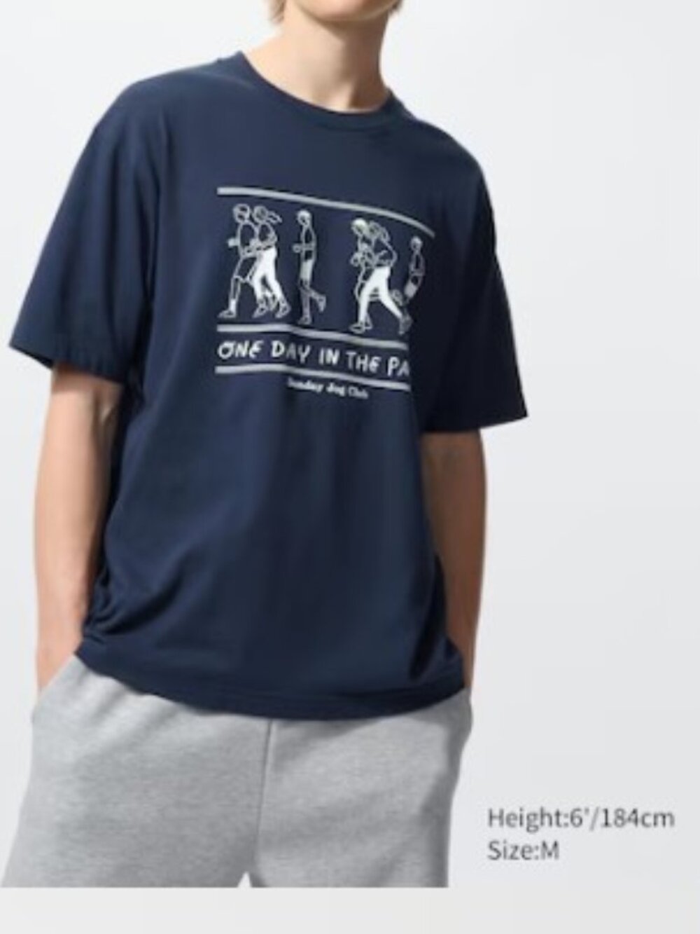 Uniqlo Yu Nagaba UT Graphic T-Shirt "One Day in the Park" M NWT